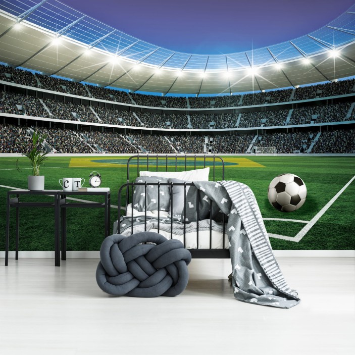 Fototapeta dla dzieci młodzieżowa stadion piłka nożna sport