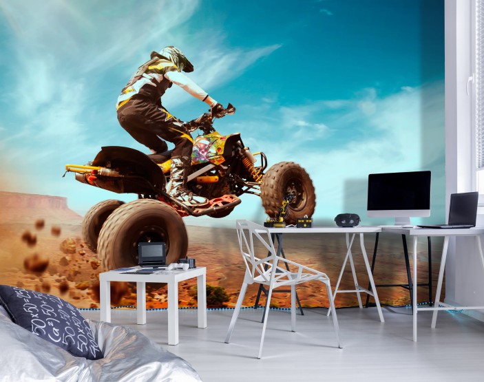 Fototapeta młodzieżowa quad motor sport dla chłopca