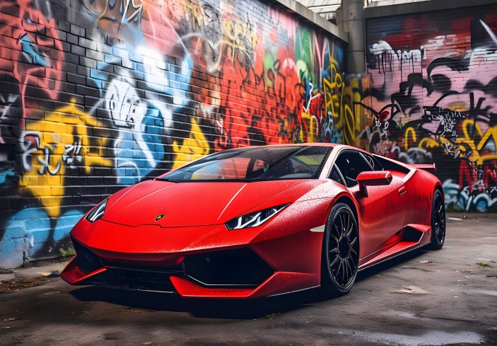 fototapeta auto sportowe dla dzieci 14701VE