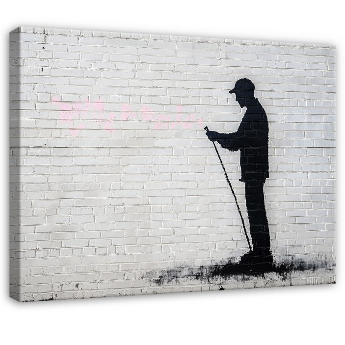 Obraz abstrakcja banksy 15469O1