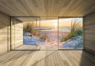 Fototapeta 3d plaża morze krajobraz natura okno taras 14234VE