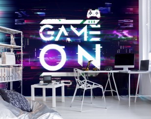 Fototapeta młodzieżowa gaming game on dla gracza