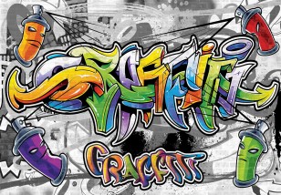 Fototapeta młodzieżowa graffiti 2295VE