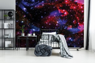 Fototapeta kosmos galaktyka gwiazdy dla dzieci