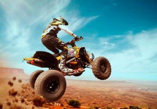 Fototapeta młodzieżowa quad motor sport dla chłopca