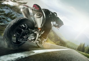 Fototapeta motocykl dla chłopca dzieci