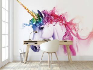 Fototapeta dla dziewczynki jednorożec unicorn na wymiar 15656VEAR1