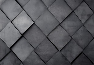 Fototapeta geometryczna 3d abstrakcja szara na wymiar 15580VE