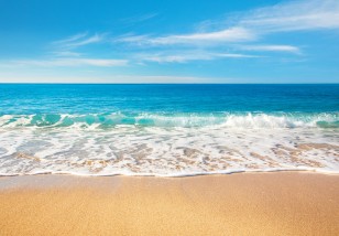 Fototapeta morze plaża fale piasek na wymiar 15329VE