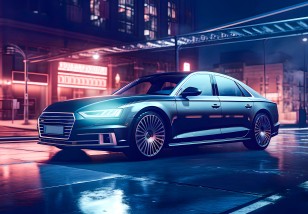 Fototapeta samochód sportowy auto dla chłopca na wymiar 14645VE
